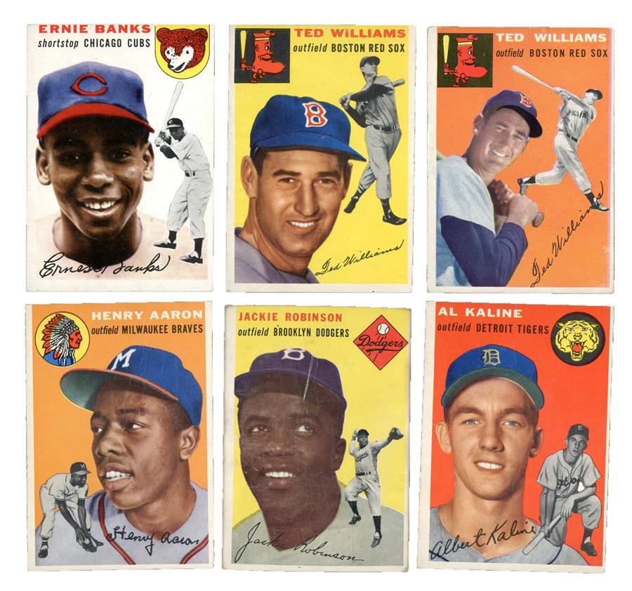 - 1954-55 Topps Baseball Cards