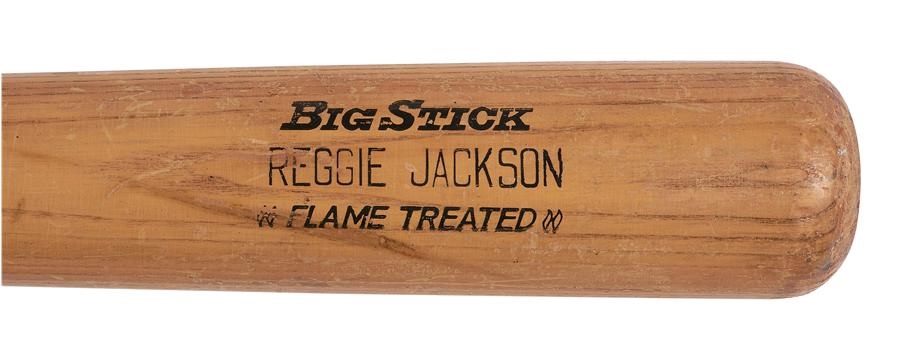 Baseball Equipment - Circa 1974 Reggie Jackson Game Used Bat