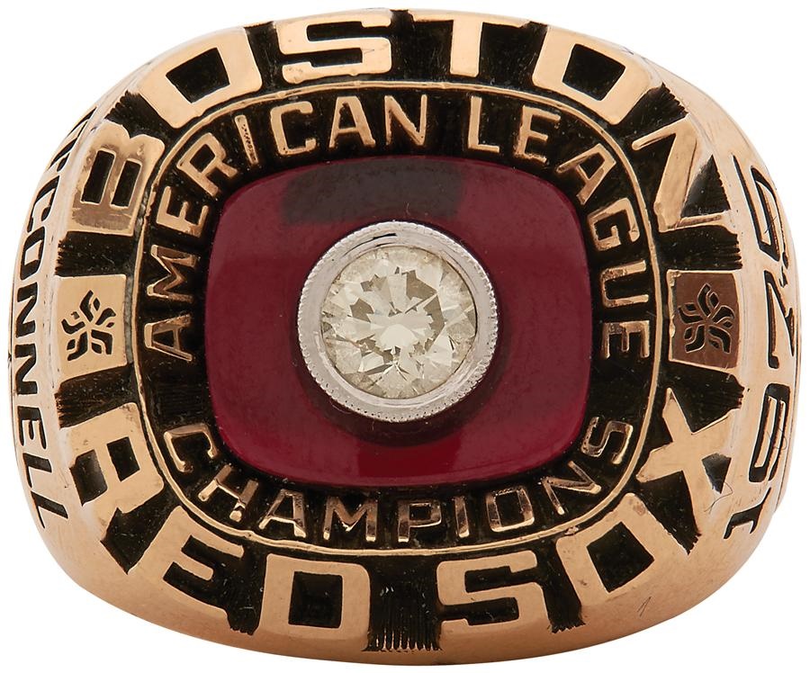 MINT 1975 Boston Red Sox World Series Ring from the General Manager