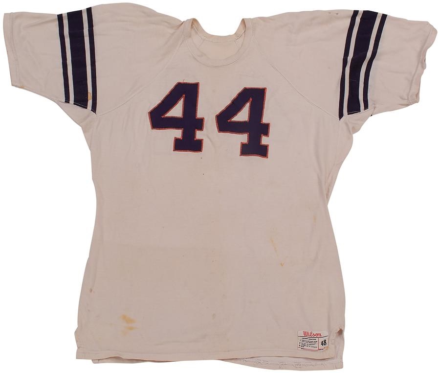 Circa 1960-61 Ernie Davis Syracuse University Game Worn Jersey