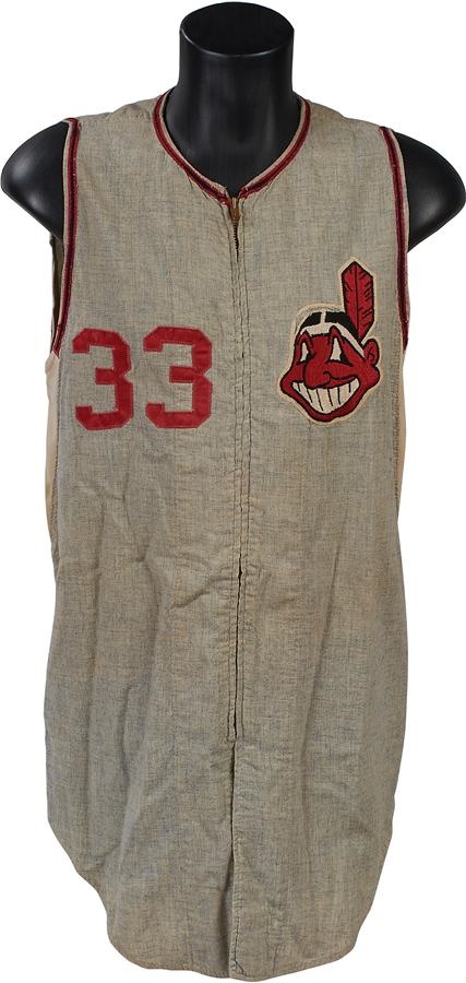 - 1966 Luis Tiant Cleveland Indians Game Used Sleeveless Jersey