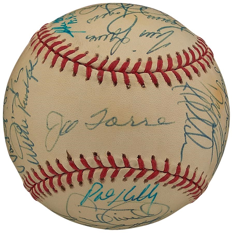 - 1996 World Champion New York Yankees Team Signed Baseball