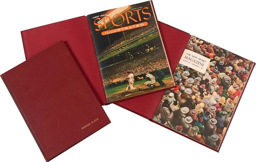 Tickets, Publications & Pins - Three Rare Sports Illustrated #1 "Presentation" Issues