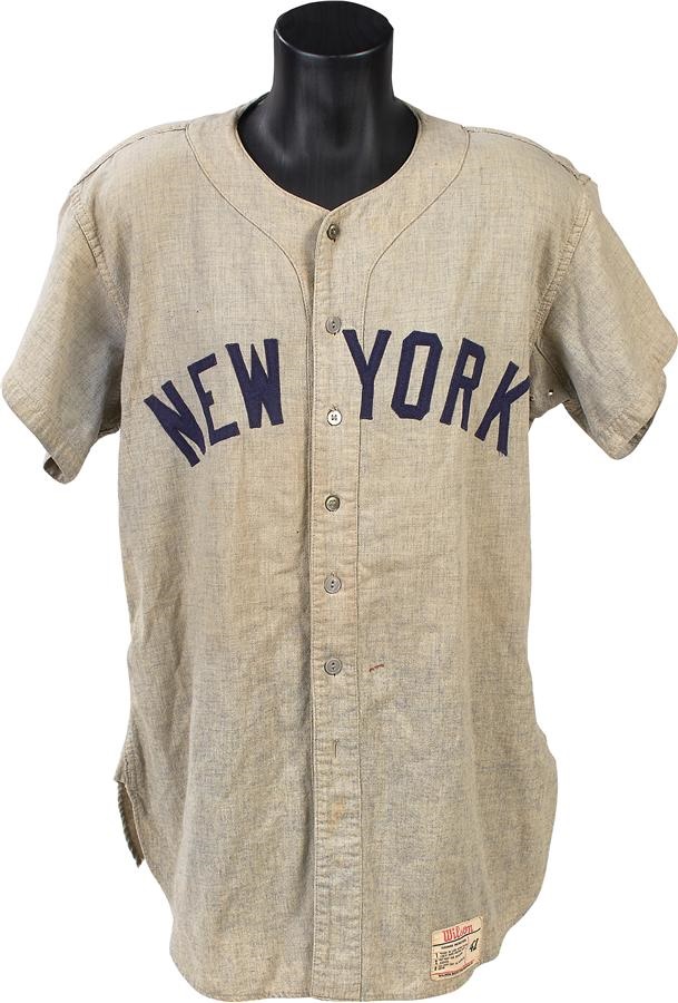 NY Yankees, Giants & Mets - 1958 Bill "Moose" Skowron New York Yankees Game Worn Jersey