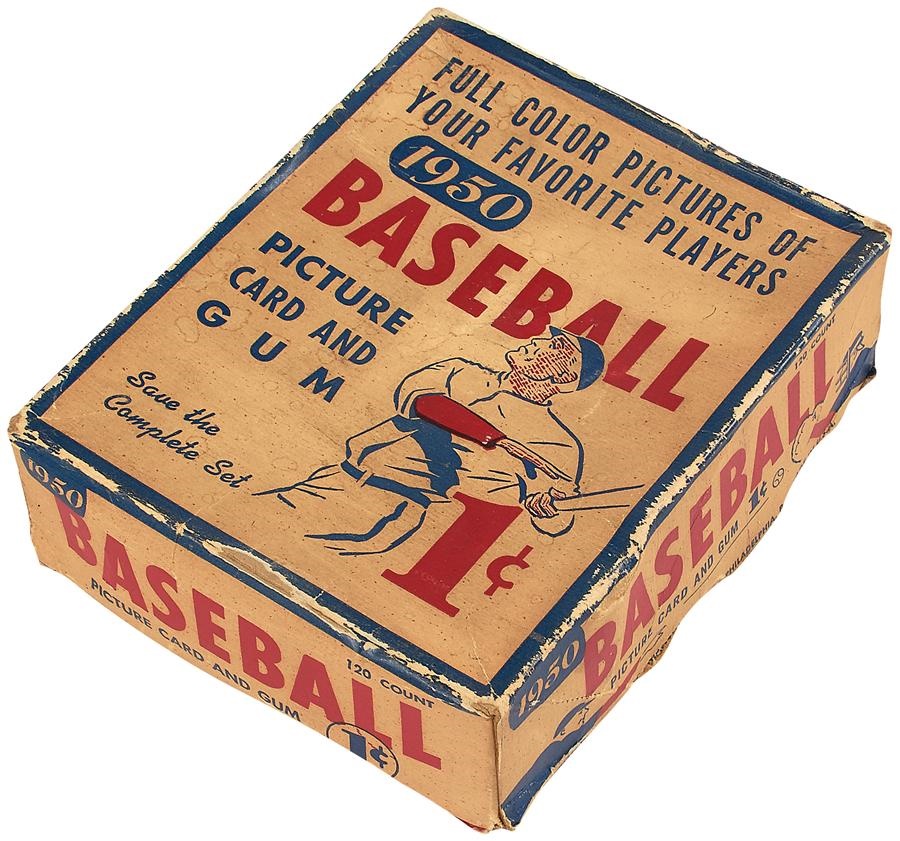 1950 Bowman Baseball Display Box