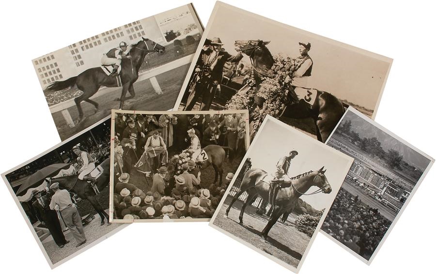 Horse Racing - Oversized Seabiscuit Photographs & More (6)