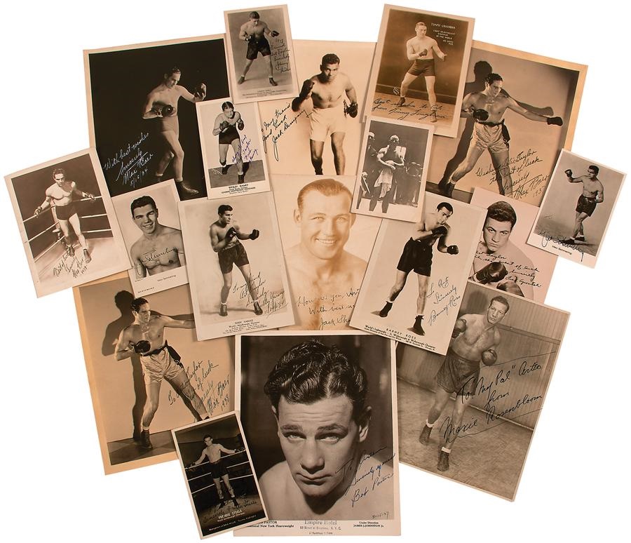 Muhammad Ali & Boxing - 1930s Boxing Signed Photo Collection (19)