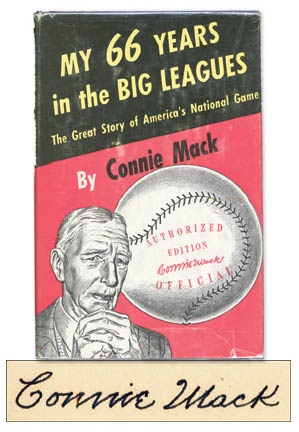 1950 Connie Mack Signed Autobiography