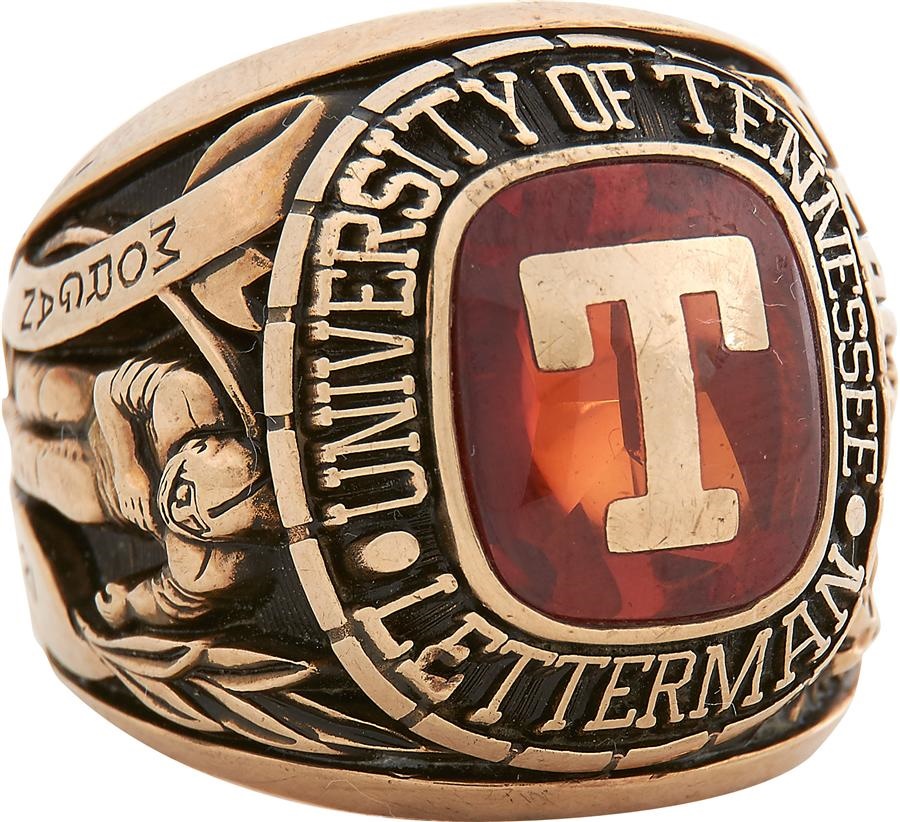 1977 University of Tennessee Football Letterman's Ring