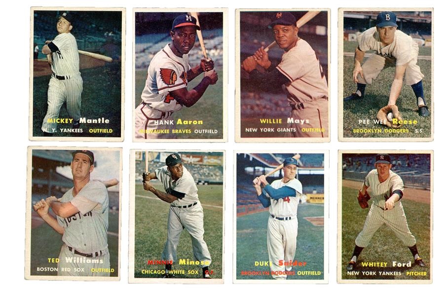 - 1957 Topps Baseball Card Set