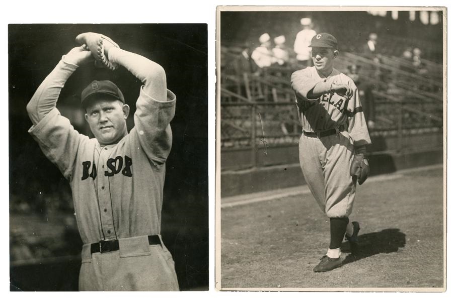 Vintage Sports Photographs - Exceptional Joe Sewell 1920 Cleveland Indians Photo from "Baseball Magazine" Archive (2)