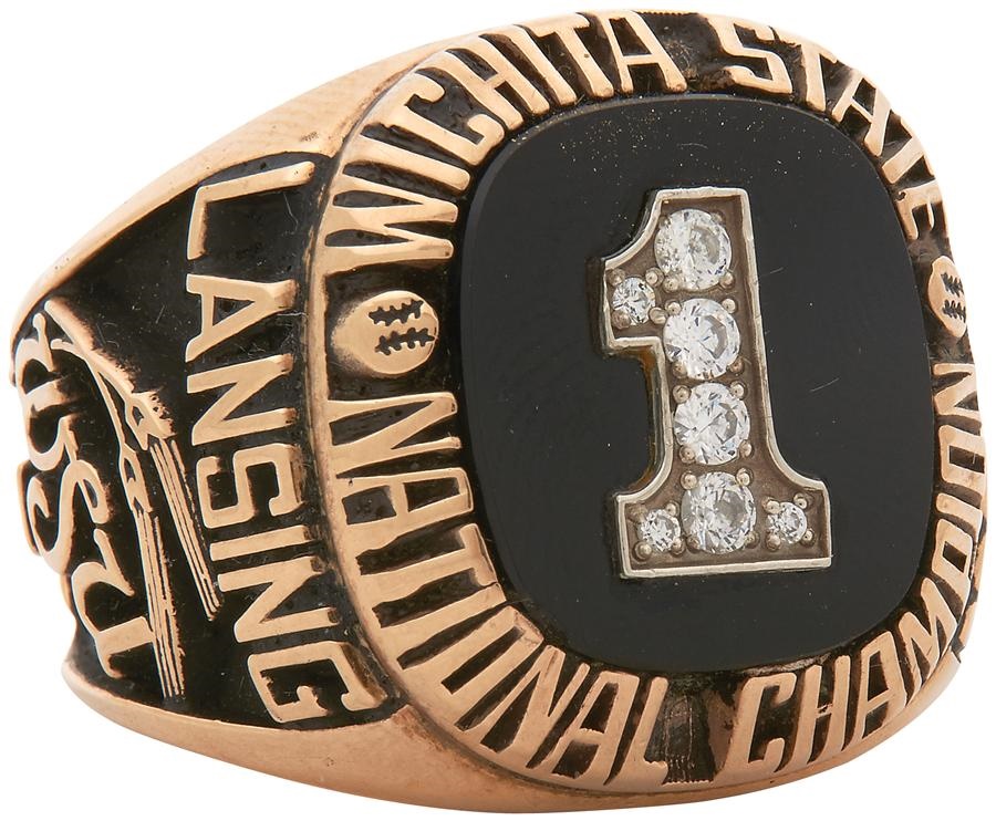 - 1989 Wichita State NCAA Baseball Championship Ring
