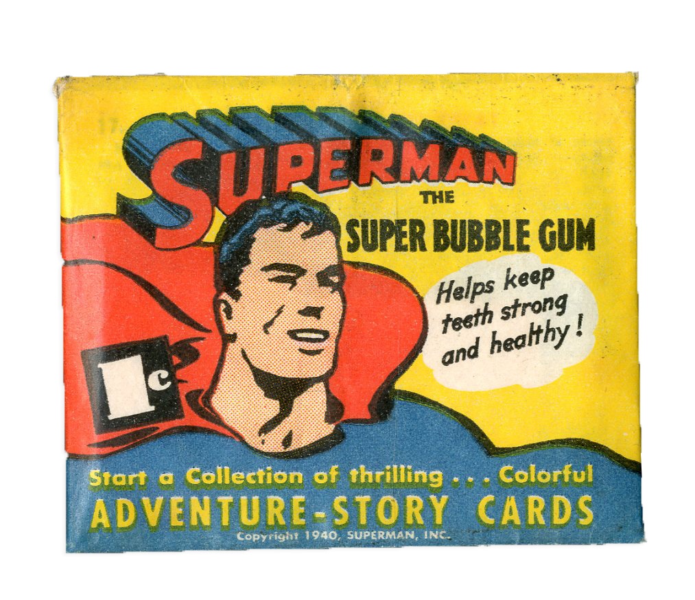 1940 Gum Inc. Superman Pack