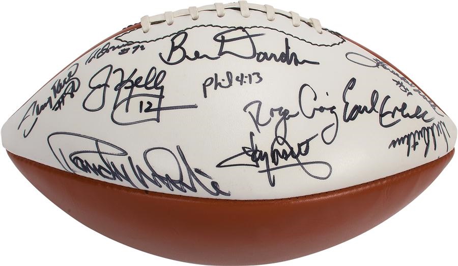 1991 "Necessary Roughness" Cast Signed Football