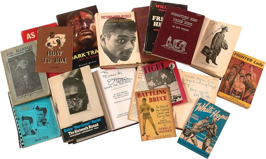David Allen Boxing Collection - Library of Signed and Unsigned Boxing Books (100+)