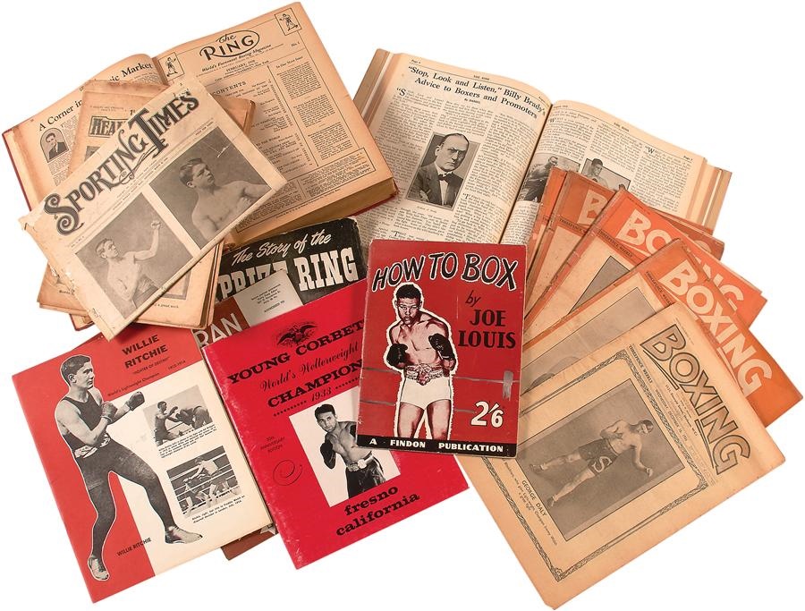 David Allen Boxing Collection - Boxing Magazine and Publication Collection (500+)