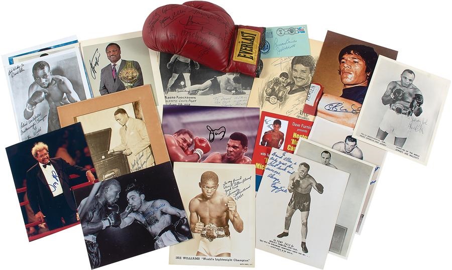 David Allen Boxing Collection - Boxing 8x10 Signed Photo & Autograph Collection (230+)