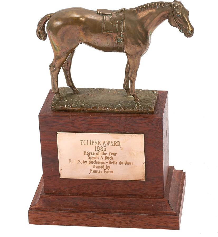 Spend A Buck Horse Racing Collection - "Spend A Buck" 1985 Eclipse Horse of the Year Award