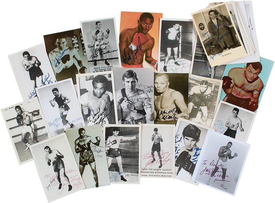 David Allen Boxing Collection - Fabulous Boxing Signed Photo & Postcard Collection (275+)