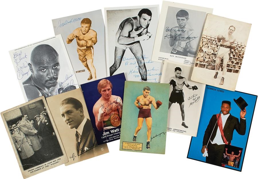 David Allen Boxing Collection - Early Boxing Postcard Collection With Many RPPC (300+)