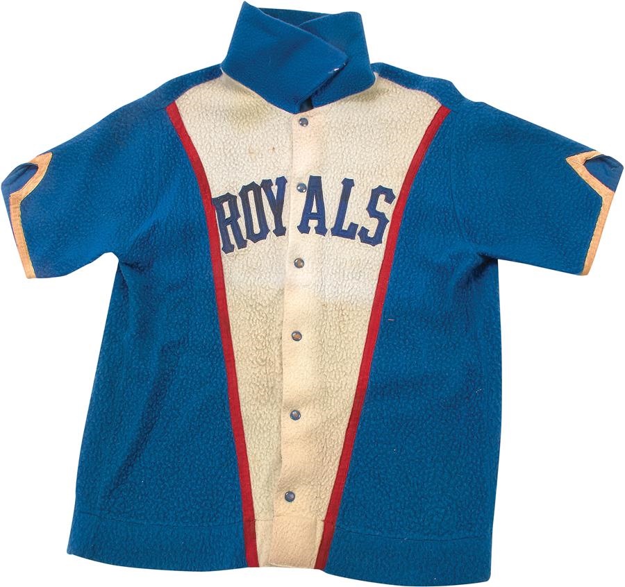 Early 1960s Jack Twyman Cincinnati Royals Game Worn Fleece Warm-Up Jacket