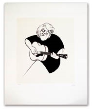 The Cal Hubbard Collection - Jerry Garcia Lithograph