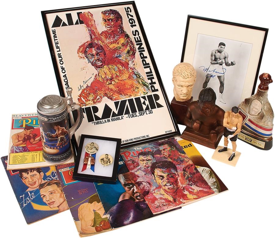 Muhammad Ali & Boxing - Boxing Collection Including Ali Signed Photograph