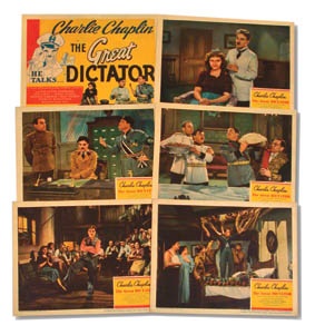 Movies - "The Great Dictator" Lobby Card Set (8)