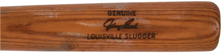 - 1974-75 Johnny Bench Game Used Bat