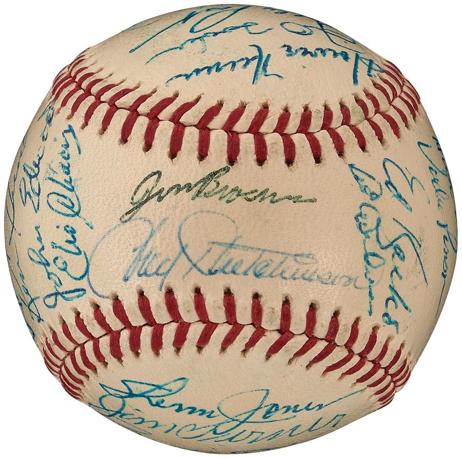 - 1961 Cincinnati Reds National League Champions Team Signed Baseball