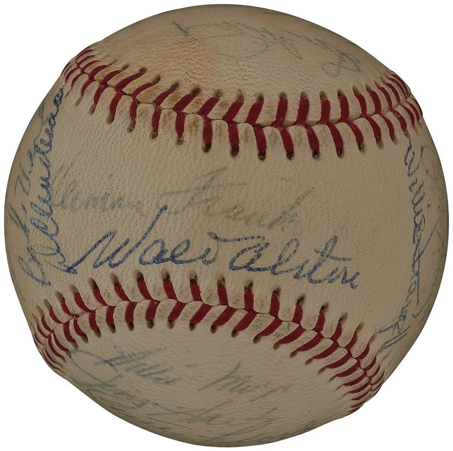 - 1966 National League All-Stars Team Signed Baseball