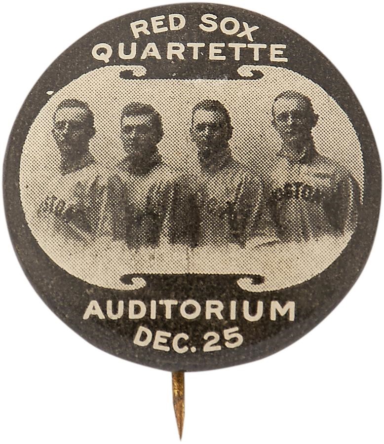 - 1912 Boston Red Sox Quartette Baseball Pin