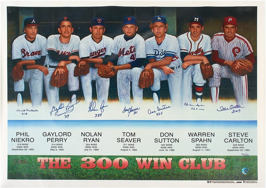 - 300 Game Winners Signed Giclee