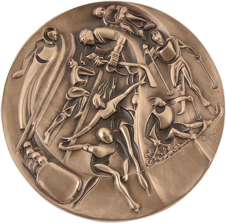 - 1980 Winter Olympics Participants Medal