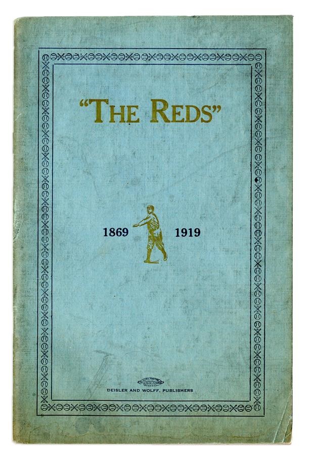 - 1869-1919 "The Reds" Yearbook - Only Known Specimen