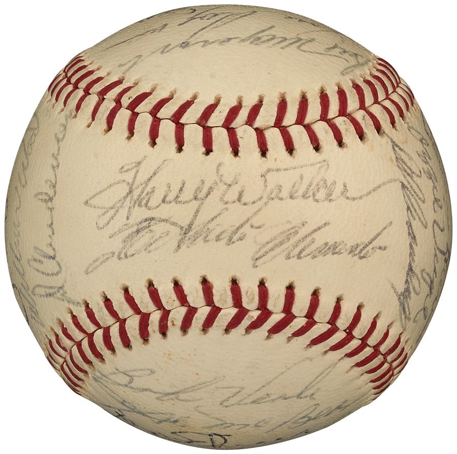 - 1965 Pittsburgh Pirates Team Signed Baseball with Roberto Clemente