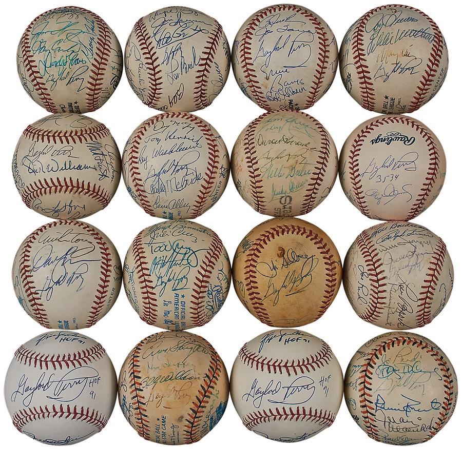 - Team and Multi-Signature Baseballs From The Gaylord Perry Collection (41)