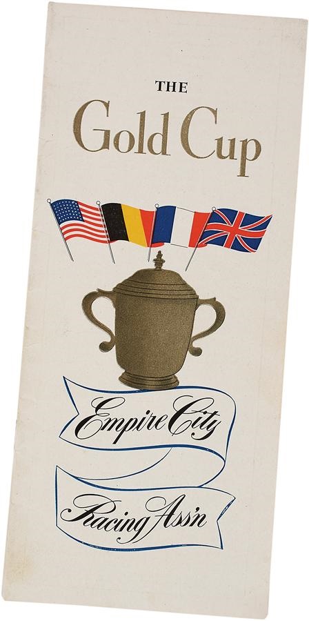 - Citation Empire City Gold Cup Program