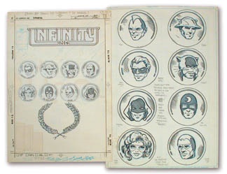 Comics and Cartoons - Infinity Inc. #30 Cover Art by Todd McFarlane