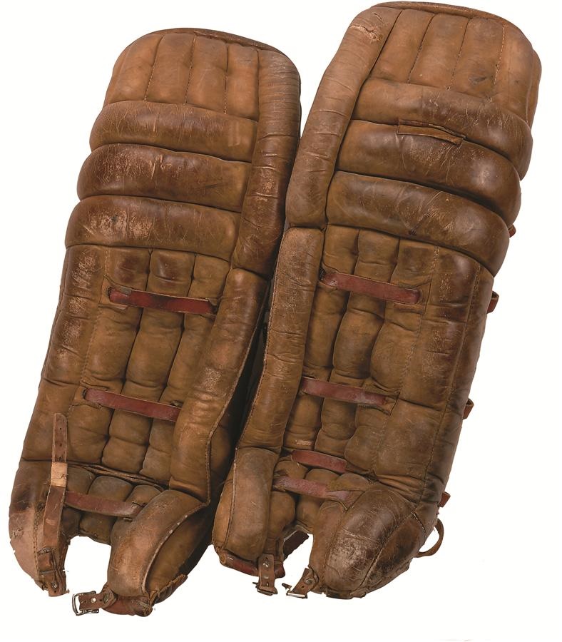 - Jim Craig’s 1980 Winter Olympics "Miracle On Ice" Game Used Goalie Leg Pads