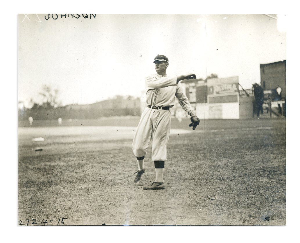 - 1914 Walter Johnson Photograph From The Culver Archives