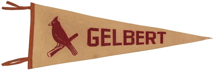 1930s St. Louis Cardinals "Charlie Gelbert" Pennant