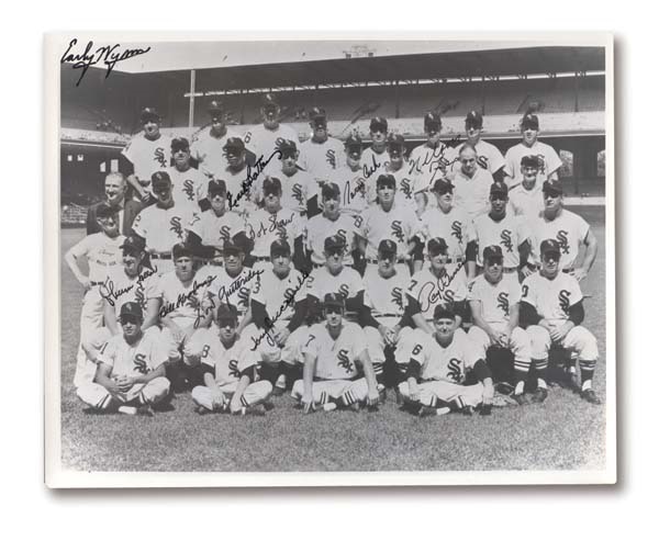 1959 Chicago White Sox Signed Photograph (8x10”)