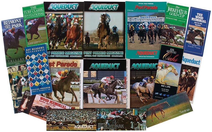 - Fabulous Collection of Stakes & Major Horse Racing Programs (175+)