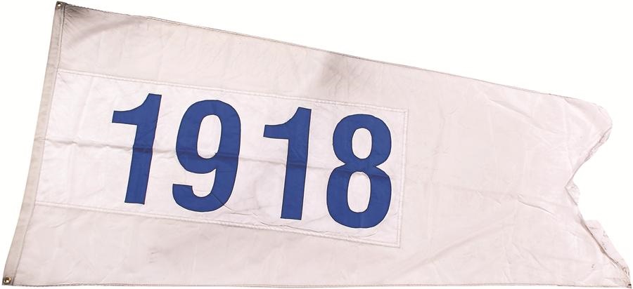 Commemorative 1918 Chicago Cubs Wrigley Field Flag