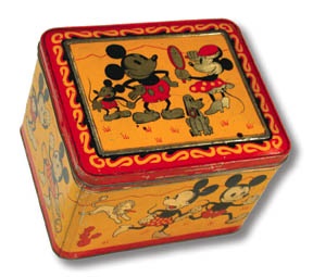 - Mickey Mouse 1930s Swiss Mammoth Chocolate Tin