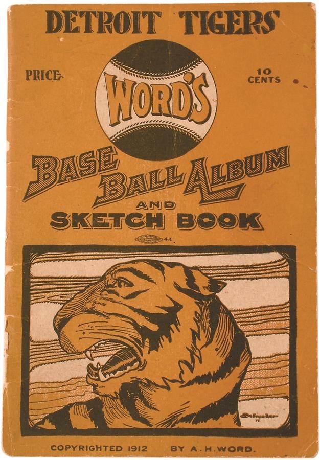 - 1912 Detroit Tigers Yearbook - Only One We Have Seen or Handled