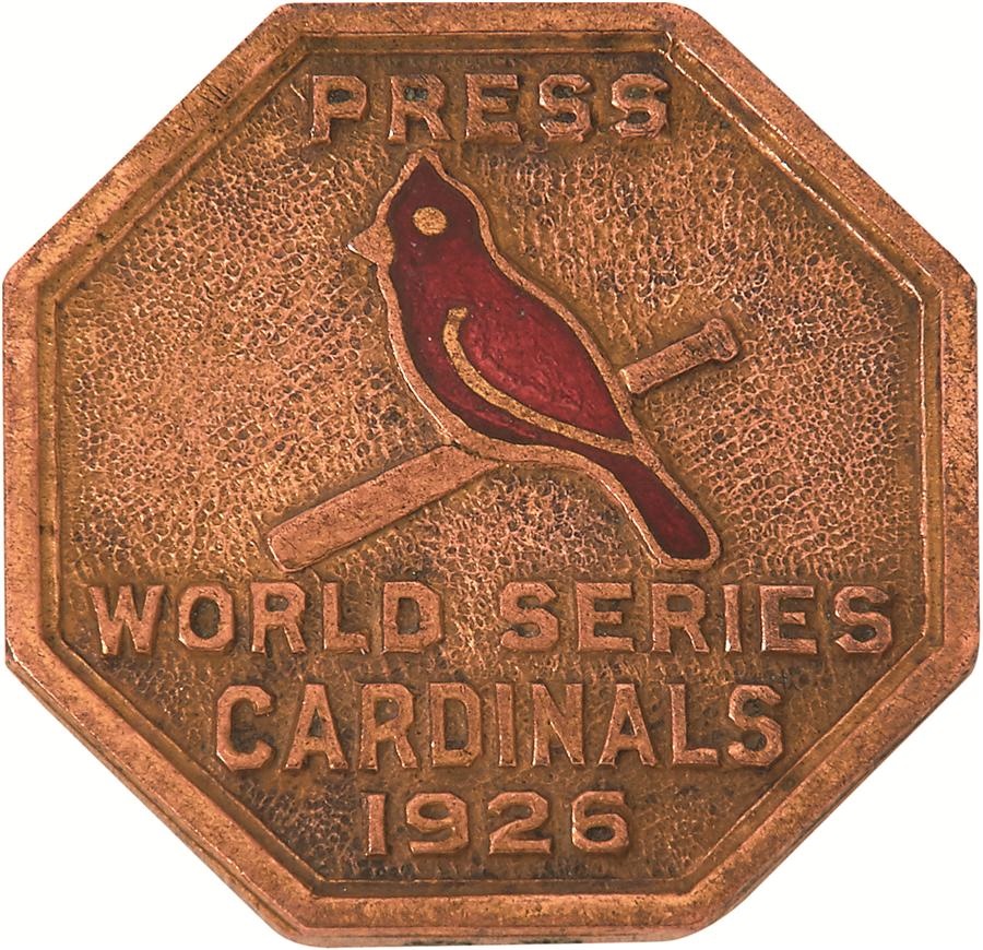 - 1926 St. Louis Cardinals Press Pin