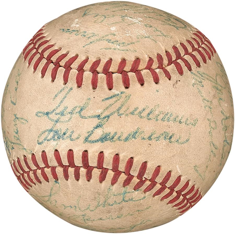 - 1954 & 1955 Boston Red Sox Team-Signed Baseballs with Harry Agganis (ex-Harry Agganis Family)