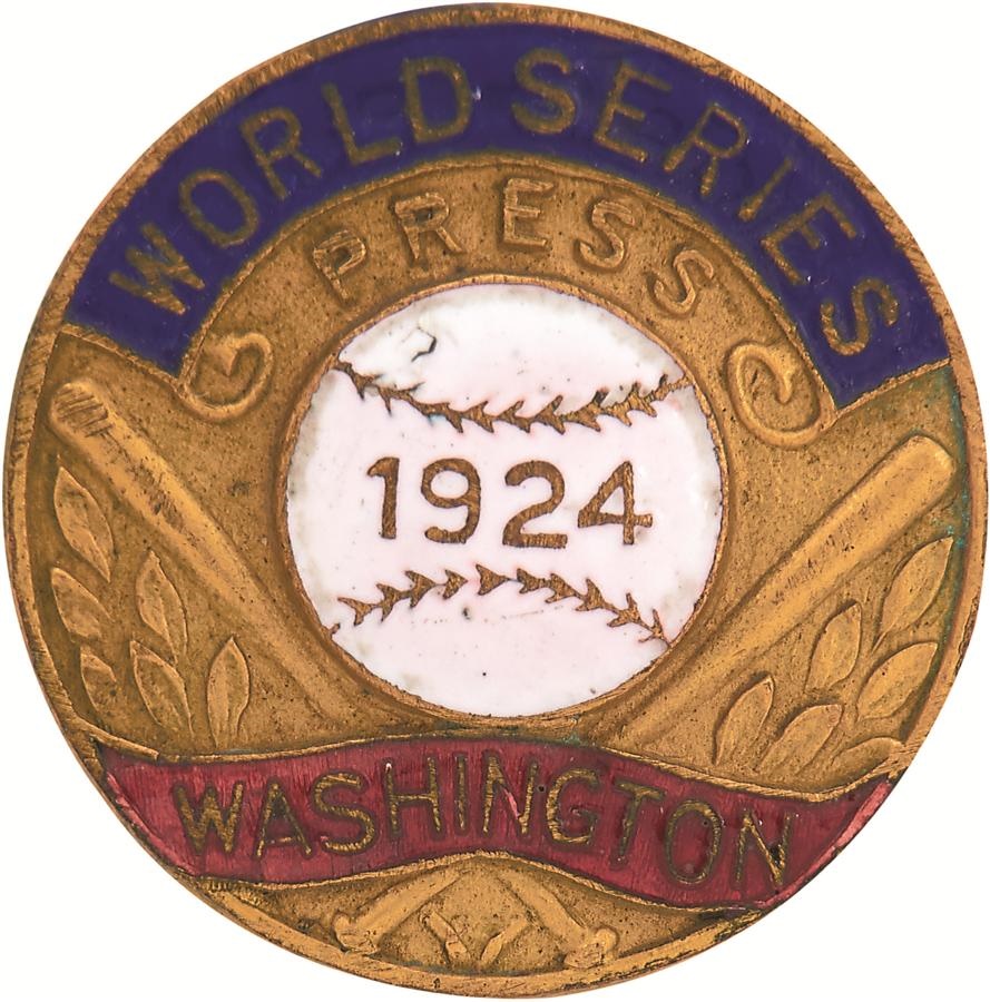 - 1924 Washington Senators Press Pin